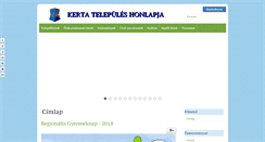 Desktop Screenshot of kerta.hu